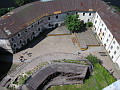 Двор Выборгского замка (вид с башни Святого Олафа)